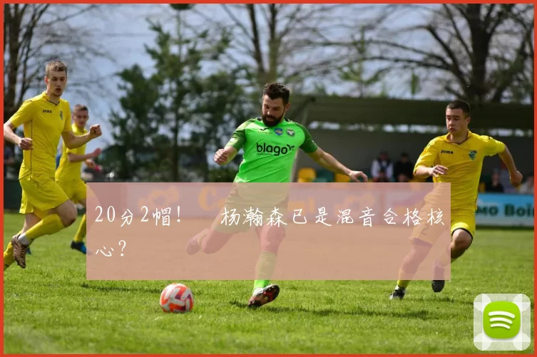 20分2帽！​杨瀚森已是混音合格核心？